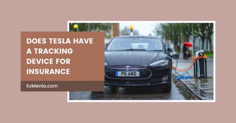 Does Tesla Have A Tracking Device For Insurance