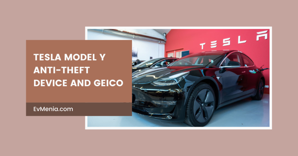 Tesla Model Y Anti-Theft Device GEICO